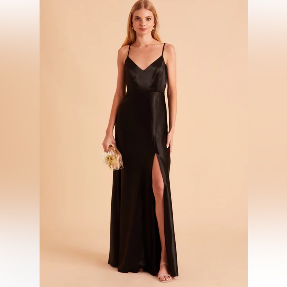 Birdy Grey Jay Satin Dress - Black